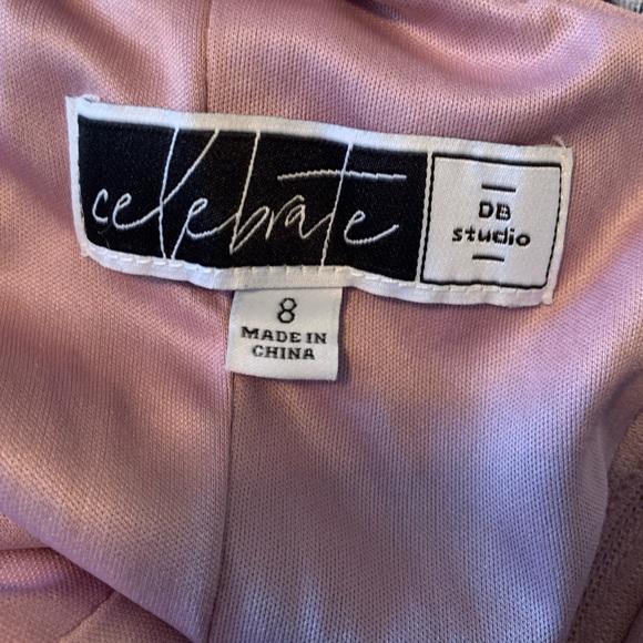 David’s Bridal Cowl Neck Chiffon Bridesmaid Dress - Picture 6 of 6